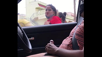 two girl sex one boy in a car