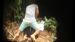 myanmar spying young couple outdoor sex