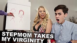 horny mom fuck son at bath room