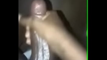 hubby eats black cum