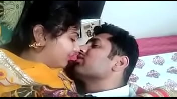 spit kiss between man and women indian