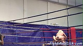 mixed wrestling and fuck wank