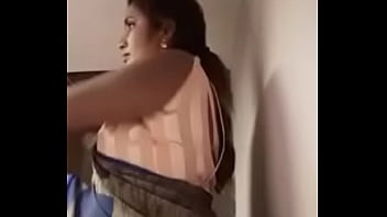 indian saree bra removing gaun