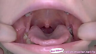 asian cum tongue