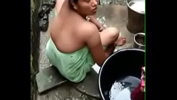 indian chandigarh girl bathing