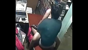 a girl fuck in scooter shop