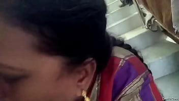 indian aunty kiss her son