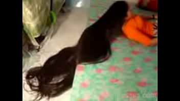 indian aunty long hair fuck