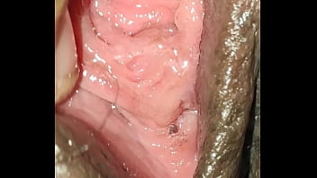 dildoing close up dripping wet