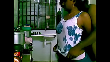 angel wicky hot sex in kitchen