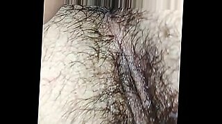 mom lets son cum inside her hairy pussy