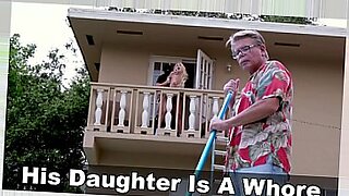 young daughter begs to fuck dad