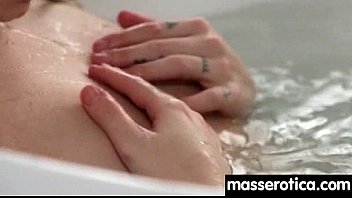 lylith lavey rubs layla rose in a lesbian massage