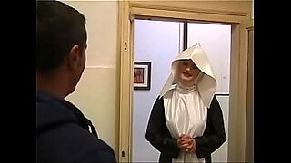 nun in church