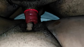 doing strong inside pussy and pee comes out