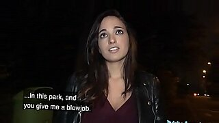 girl walks anal beads in public