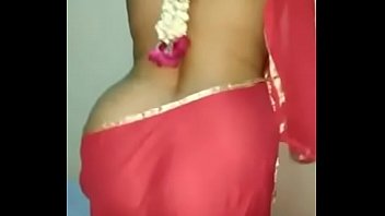 beauty girl in red saree fucking
