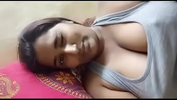 indian young wife boob press servant