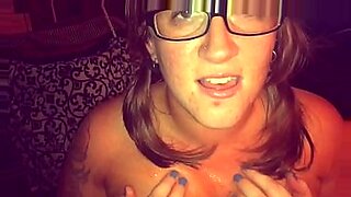 my amateur brunette nerdy wife glasses gets stretched creampied by first bbc