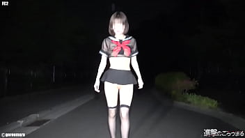 japanese schoolgirl try black