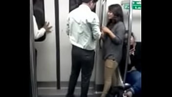 pussy groped in public transport