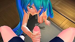 miku hatsune c chating and playing ixhookup