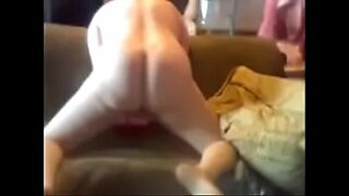 excited mom gets pussy licked on couch